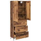  Highboard Staro drvo 69,5 x 34 x 180 cm Konstruirano drvo Slike