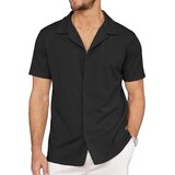 Vivva Majica s kratkimi rokavi brez gubanja | BRILLSHORT Črna XXL, (21297612) Cene