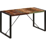  Blagovaonski stol od masivnog obnovljenog drva 140 x 70 x 75 cm Cene
