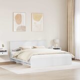  Krevetna konstrukcija Bijelo 180 x 200 cm Konstruirano drvo | shoptok.hr