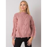 RUE PARIS Sweater-CA-SW-3744.08-dark pink | Shoptok.si