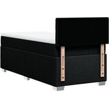 Box spring krevet s madracem crni 90x190 cm od tkanine | shoptok.hr
