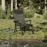  Ribička stolica s naslonima za ruke sklopiva kamuflažna