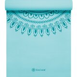GAIAM MARRAKESH podloga za jogo - Svetlo modra z vzorcem medaljona Cene