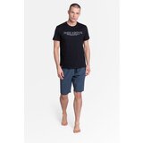 Henderson Dojo Pajamas 38883-99X Black and Navy Blue Black and Navy | ePonuda.com