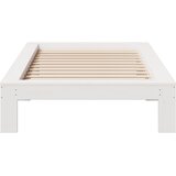  Okvir kreveta bez madraca bijeli 90 x 200 cm masivna borovina | shoptok.hr