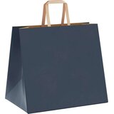  Papirnate vrećice 50 kom s ručkama plave 32x22x28 cm | shoptok.hr