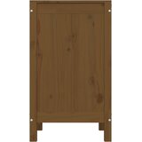  Kutija za rublje boja meda 44 x 44 x 76 cm od masivne borovine | shoptok.hr