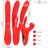 Intense Vibrator Rabbit Rosalia 3 In 1 Red | Shoptok.si