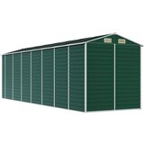  Vrtno spremište zeleno 191 x 640 x 198 cm od pocinčanog čelika | shoptok.hr