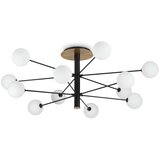 Ideal Lux led luster na šipci cosmopolitan 12xG9/3W/230V prečnik 145 cm crna | Eponuda.com