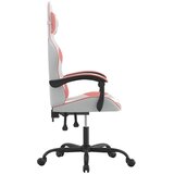  Igraća stolica bijelo-ružičasta od umjetne kože | shoptok.hr