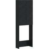 Kabinetska WC DELFT Crna 66 x 25 5 x 190 cm Konstruirano drvo - Crna | shoptok.hr