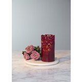 Star Trading LED svijeća od crvenog voska Clary, visina 15 cm | shoptok.hr