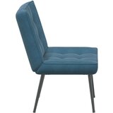 vidaXL Sprostitveni stol Blue 64x74x84 cm Velvet | Shoptok.si