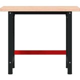 vidaXL Delovna miza 100x60x83 cm trdna bukovina pravokotna | Shoptok.si