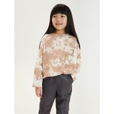 Reserved mikina s tie dye vzorcem - bež | Shoptok.si