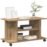 TV ormarić s kotačićima Artisan hrast 80x40x45 cm izrađeno drvo | shoptok.hr
