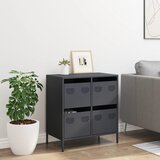  Komoda antracit 68x39x73,5 cm od hladno valjanog čelika | Eponuda.com