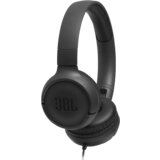JBL naglavne slušalke z mikrofonom T500 črne Cene
