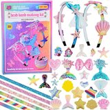  Kreativni komplet SIRENA - izrada ukrasnih traka za kosu s motivom sirene ZA5580 | shoptok.hr