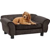 vidaXL Sofa za pse smeđa 72 x 45 x 30 cm plišana Cijene