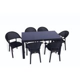  Sto 150x90 sa staklom Crni | Eponuda.com