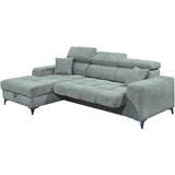 MID.YOU KOTNA SEDEŽNA GARNITURA, šenilja svetlo modra | Shoptok.si