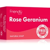 Friendly Soap Natural Soap Rose Geranium naravno milo 95 g