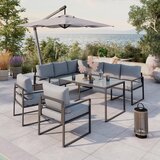 Beldano Lounge Garnitura Bologna, Antracit, 5-Delno | Shoptok.si