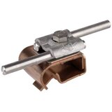 DEHN dvometalna stezaljka za oluke cu-st/tzn s duplim klinom za rd 8-10 mm 339157 zmdrk dul 8.10 W16.22 cu sttzn stezaljka Cijene