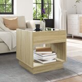  Stolić s beskonačnim LED svjetlima boja hrasta 50 x 50 x 50 cm | Eponuda.com