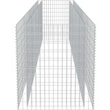  Gabionska sadilica od pocinčanog čelika 450 x 90 x 100 cm | shoptok.hr
