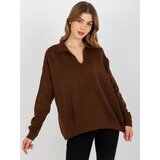 Factory Price Sweater-TO-SW-1711.23P-dark brown | Shoptok.si