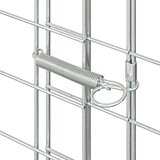  Kavez za piliće 2 pcs Srebrno 600 x 100 x 210 cm Cinkani čelik | shoptok.hr