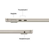 Apple MacBook Air 13 M5 laptop 10-core CPU/10-core GPU, 1TB SSD - Starlight Slike