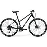 Merida CROSSWAY 100 III2 glosy black ženski trekking bicikl (MY25) - WS (18,5) | shoptok.hr