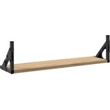  Zidne police 2 kom Boja hrasta sonome 60x15x15,5 cm | Eponuda.com