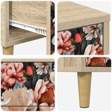  Noćni ormar BORNE Hrast sonoma 36 x 33 x 60 cm | shoptok.hr