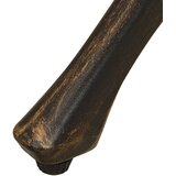  Vrtni stol brončani 78 x 78 x 72 cm od lijevanog aluminija | shoptok.hr