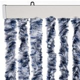 vidaXL Zastor protiv insekata plavo-bijeli 56 x 200 cm šenil | shoptok.hr