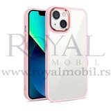  futrola clear sa bamperom za samsung A047 galaxy A04s roze Cene