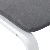  Tabure tamnosivi 51 x 41 x 40 cm od tkanine | Eponuda.com