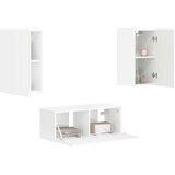  Komplet TV omaric 2 pcs Visok sijaj bela Konstruiran les, (5000132540) | Shoptok.si