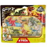 Goo Jit Zu Goo Jit Zu: Jurski svet - Set 6 mini akcijskih figuric, ki se lahko raztegnejo Cene