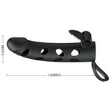 Pretty Love 2019 Penis sleeve with Ball Strap Black | shoptok.hr