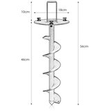 Markslöjd 108172 - Zemni vijak GARDEN24 crna | Eponuda.com