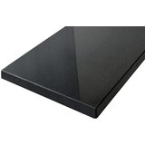  Okenska polica Absolut Black (113 x 17,5 x 2 cm, Črna, Naravni kamen) | Shoptok.si