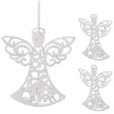  Set Ukrasa za Božićno Drvce - Anđeli 10 cm, 3 komada | shoptok.hr