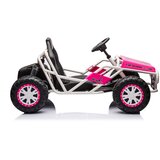 Buggy Voziček na akumulator A8812 24V - roza | Shoptok.si